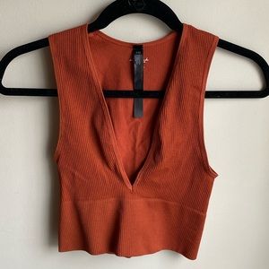 Out From Under Hailey Seamless Plunging Bra Top